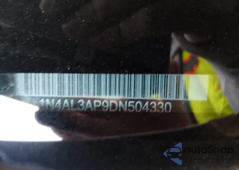 2013 Nissan Altima 2.5 Sv из США, поврежденный, VIN 1N4AL3AP9DN504330